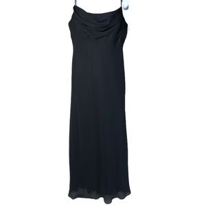 Hampton Nites Little Black Dress/ Evening Gown - 6 - NWOT